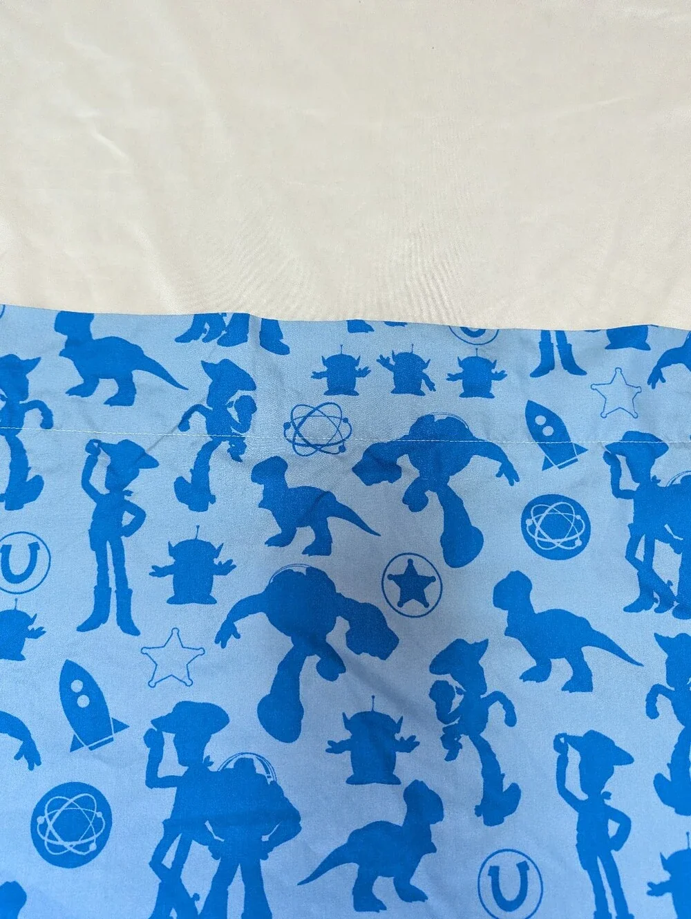Toy Story Silhouette Toddler Bed Top Sheet 43